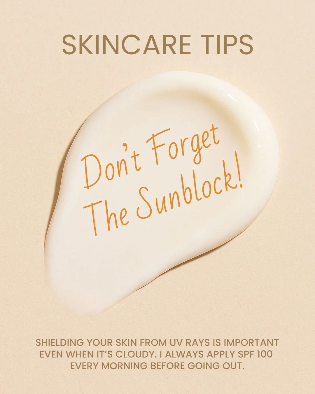 Sun Block Gel